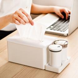 紙巾盒組合套裝（帶棉、