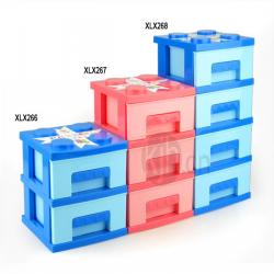 積木小層柜（正方2小、3