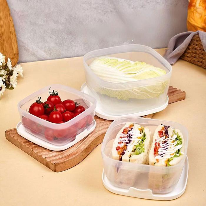 方形二件套/三件套保鮮盒