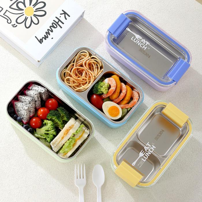 日式便當盒不銹鋼款一